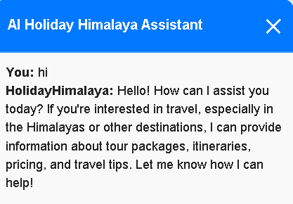 Holiday Asistant